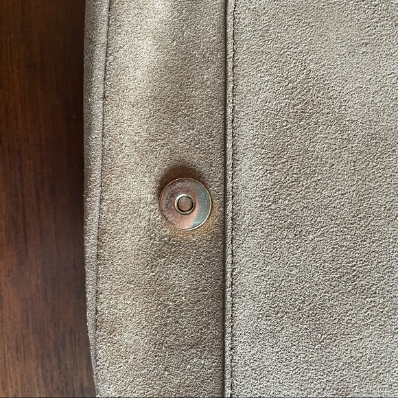 Tory Burch Tan Suede Crossbody Bag - Picture 10 of 16